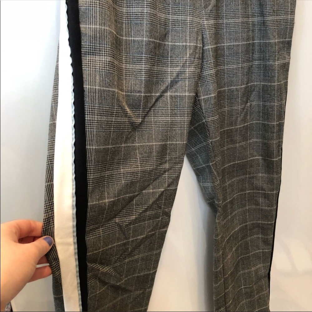 Zara ankle checkered pants